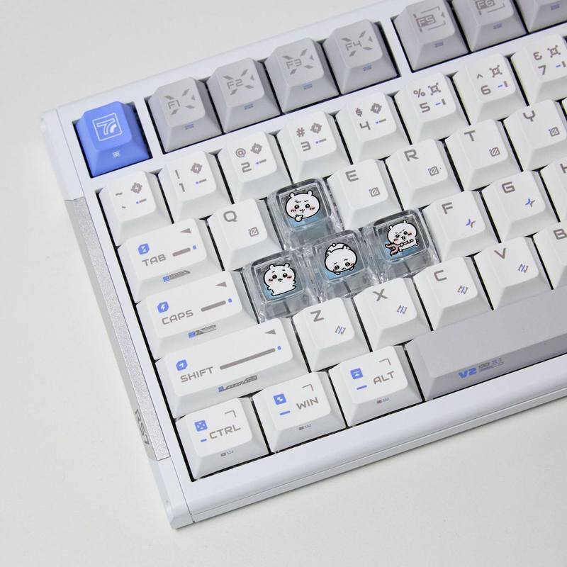 Gaming Accessories For Room - Chiikawa 4 Pcs Handmade Transparent Pc