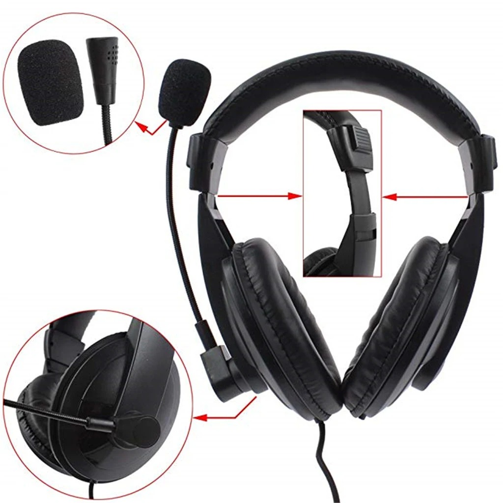 Gaming Accessories Sale - Professional Noise Cancelling Overhead Headphones With