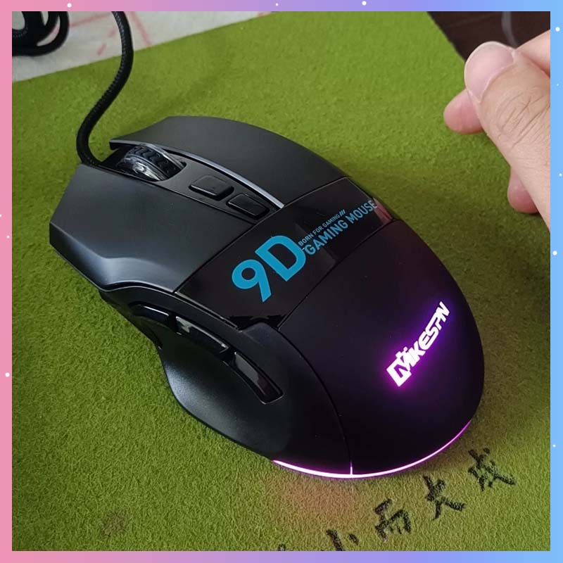 Gaming Accessories Stand - X10 Wired Gaming Macro Mouse 9-Keys