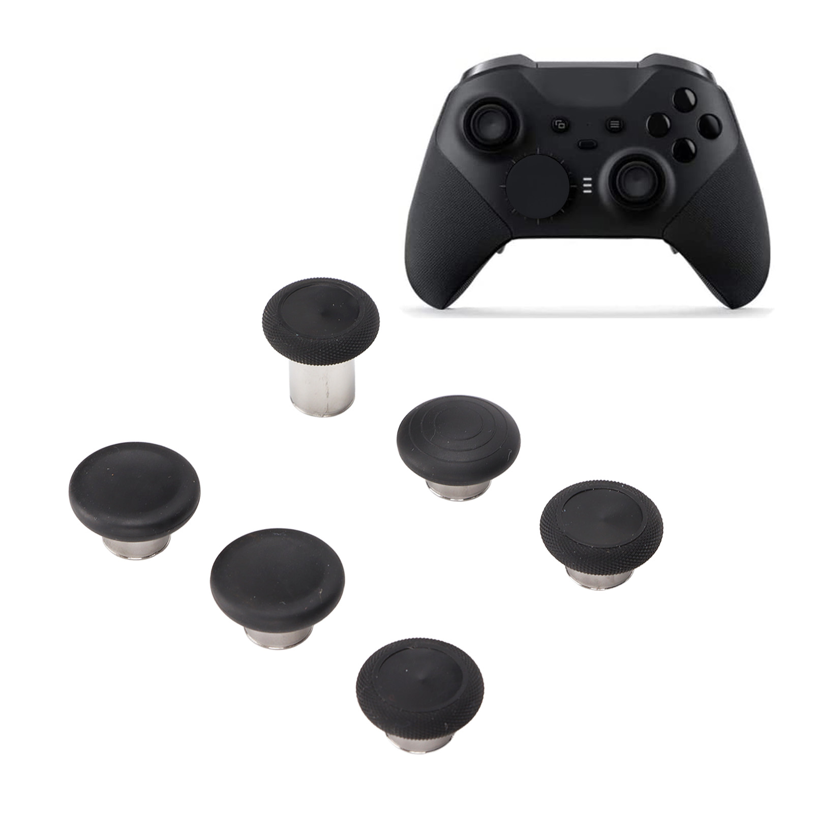 Jjk Gaming Accessories - Metal Replacement Joysticks Grip Swap Joysticks