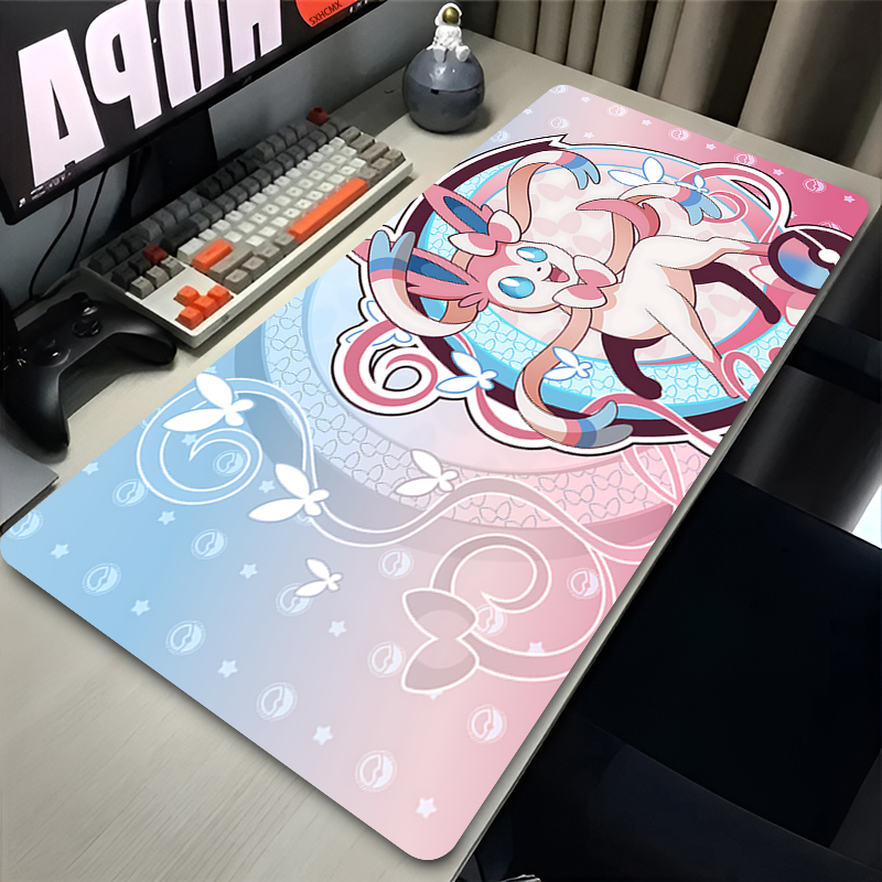 Gaming Accessories Stand - Large Pink Cute Mousepad XXL Gaming