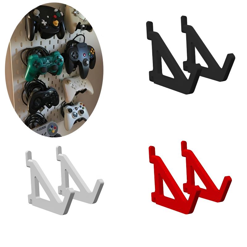 Gaming Accessories Wall Mount - Gaming Pegboard Organizer | Multi-Function Wall