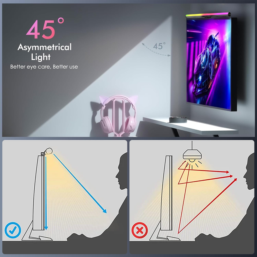 RGBIC Setup Monitor Light Bar  - Gaming Accessories App review and price