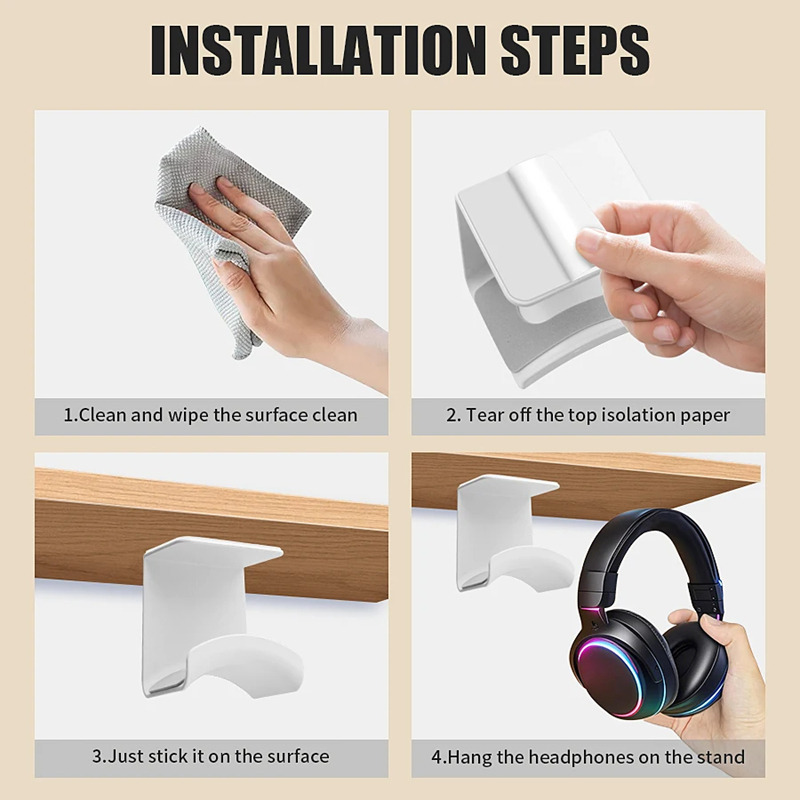 Universal Headphone Stand Adhe - Gaming Accessories Sale review and price