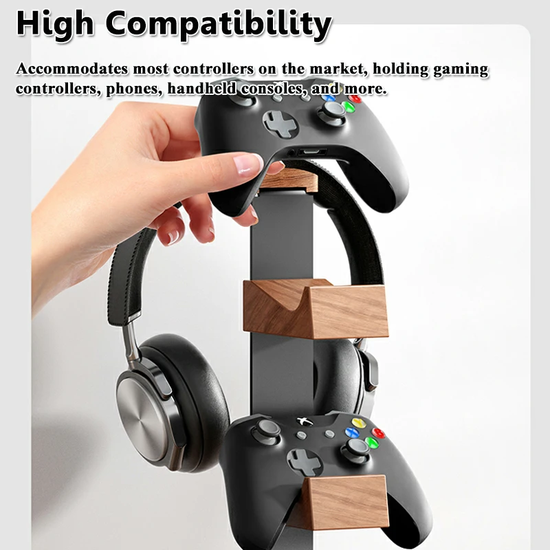 Solid Wood Wall Mounted Shelf  - Gaming Accessories Wall Mount review and price