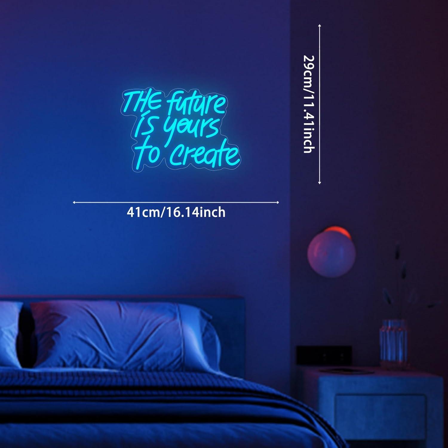 The Future is Yours Neon Sign  - Accessories For Your Gaming Room review and price