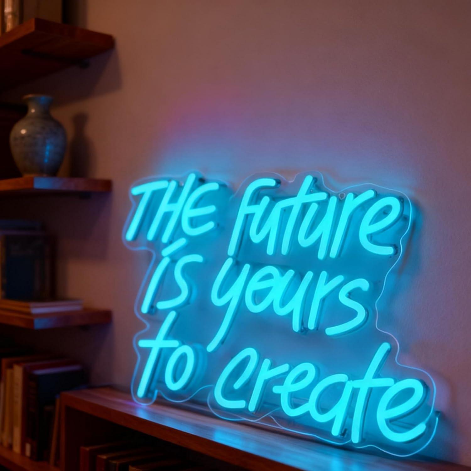 The Future is Yours Neon Sign  - Accessories For Your Gaming Room review and price