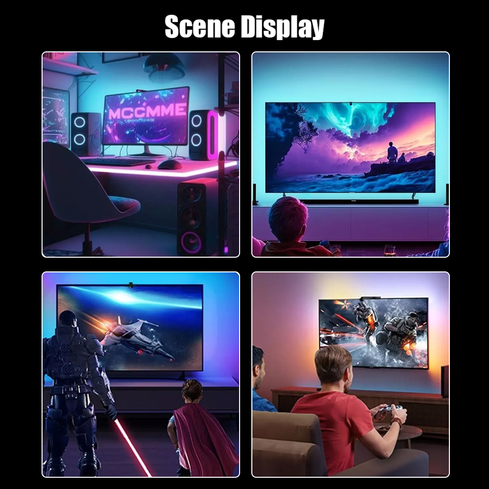 TV Backlight Sync LED Strip RG - Gaming Accessories App review and price