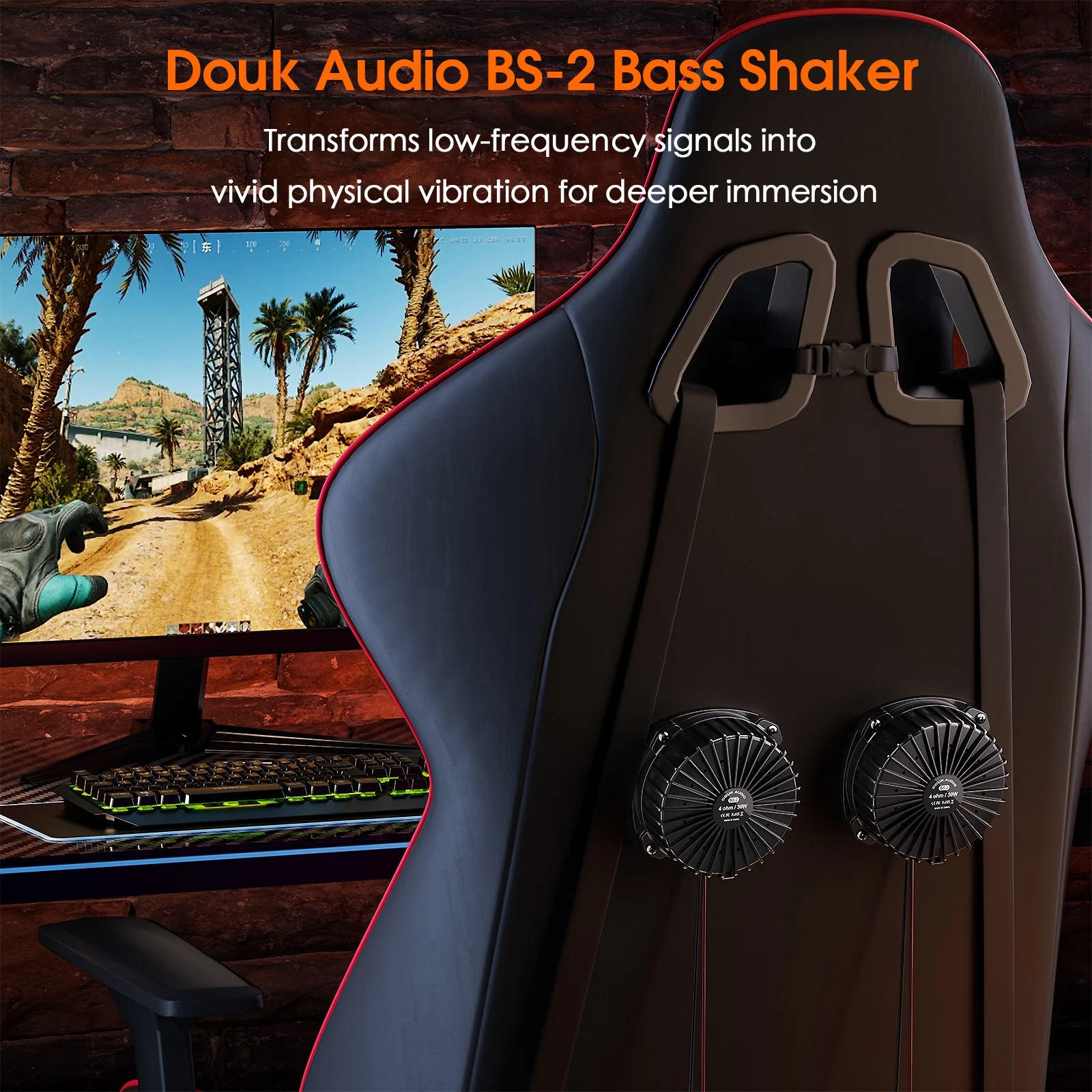 Douk Audio BS-2 30W 4Ω Bass Sh - Gaming Accessories Kit review and price
