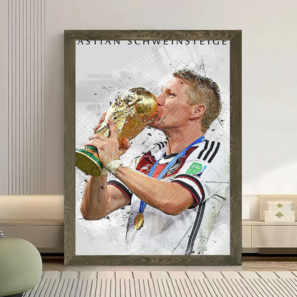 Bastian Schweinsteiger Canvas  - Gaming Accessories For Room review and price
