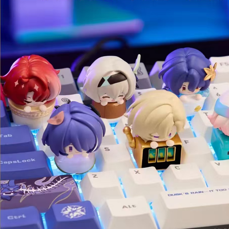 in stock Finger Keycap Honkai  - Gaming Accessories Keyboards review and price