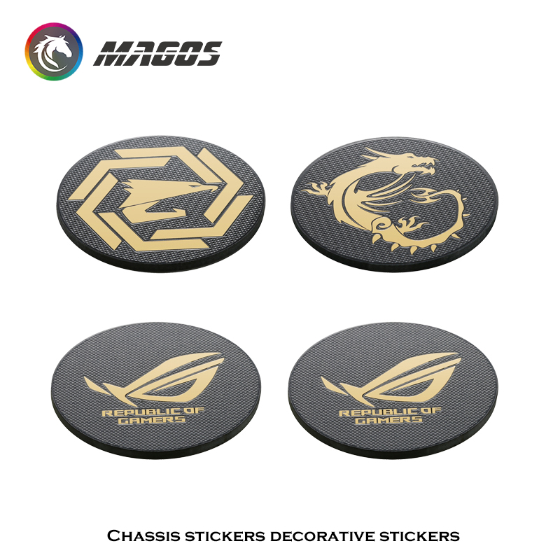 Computer Case Fan Metal Sticke - Gaming Accessories For Room review and price