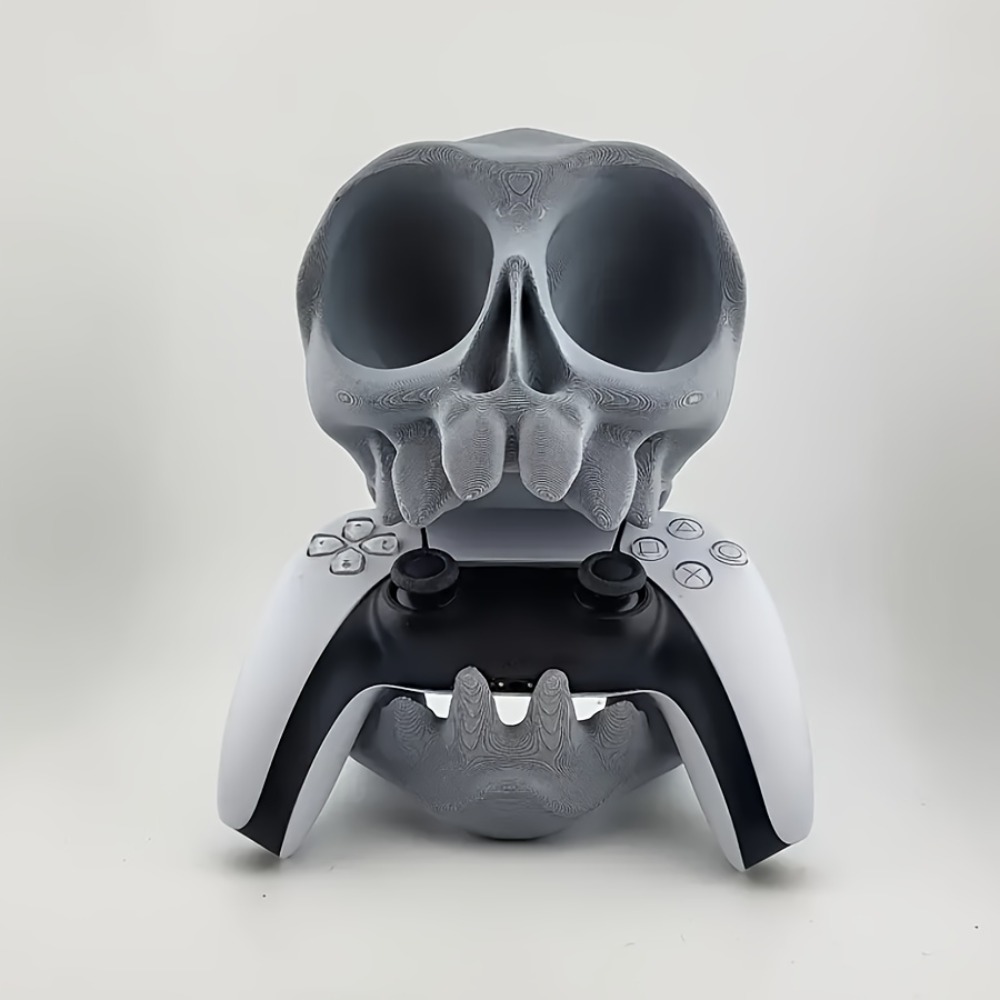Skull Shaped Controller Stand  - Gaming Accessories For Room review and price