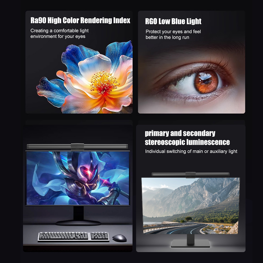 Monitor Light Bar 43CM Eye-Car - Gaming Accessories Wall Mount review and price
