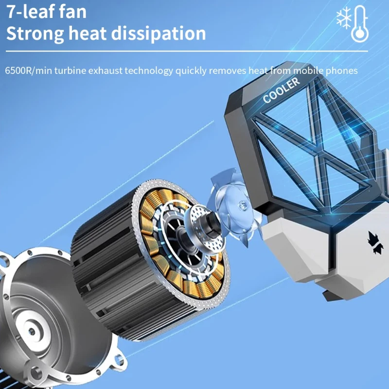 DY08 Mobile Phone Cooling Fan  - Gaming Accessories For Room review and price