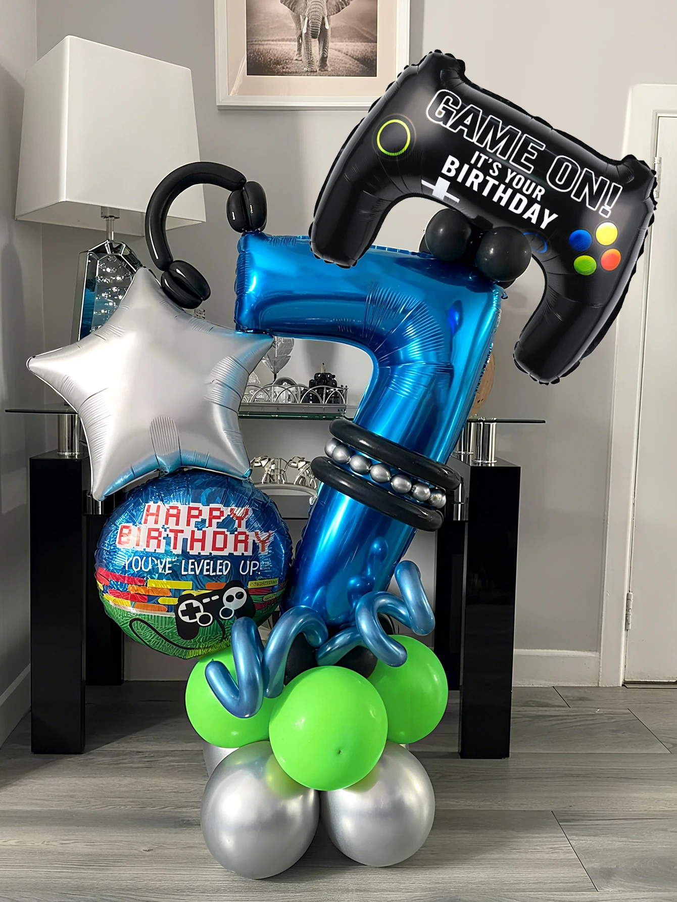 32PCS Game Theme Birthday Numb - Gaming Accessories For Room review and price