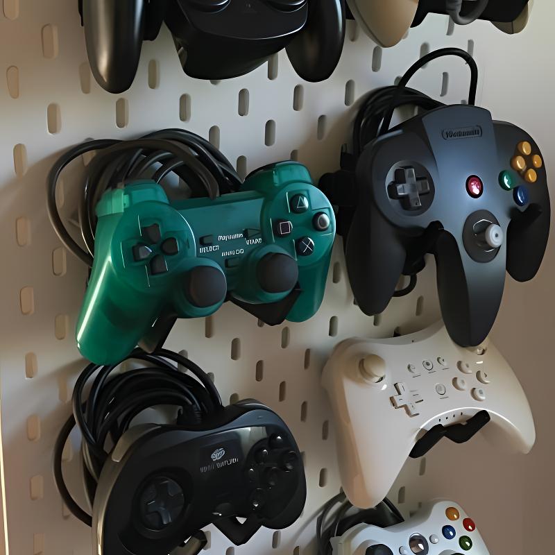 Gaming Pegboard Organizer | Mu - Gaming Accessories Wall Mount review and price