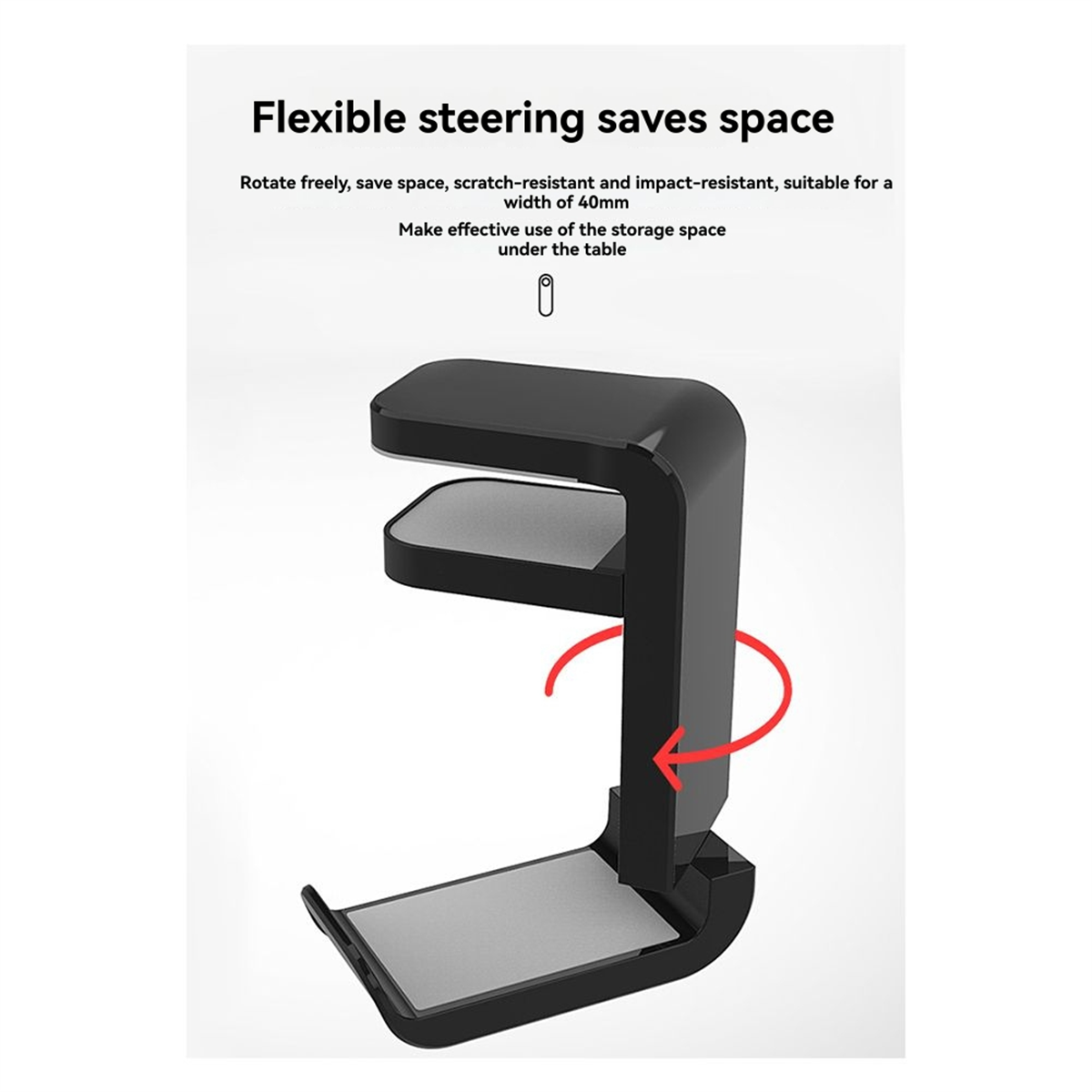 ABYB 360° Rotating Headphone S - Gaming Accessories Wall Mount review and price