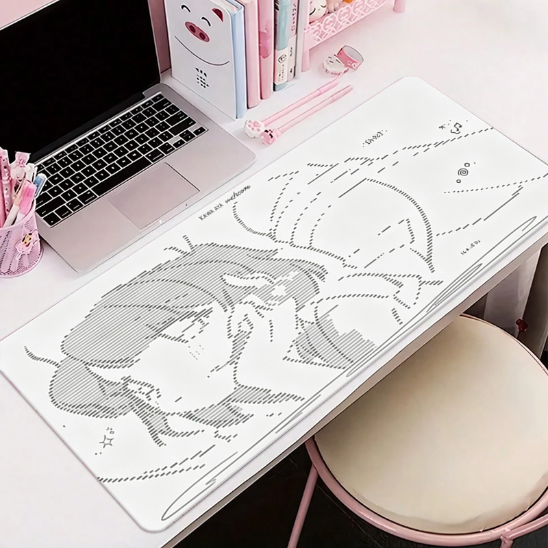 1Pcs Leather Mouse Pad Anime A - Gaming Accessories For Setup review and price